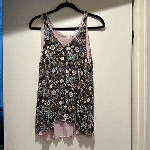 Grace & Lace Tiered Mesh Tank